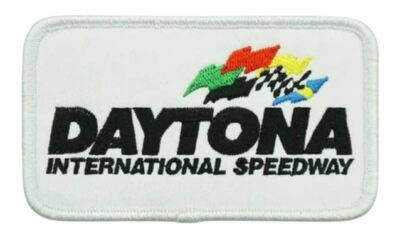 Daytona Speed Race Track 500 Raceway International Speedway Car Engine Patch