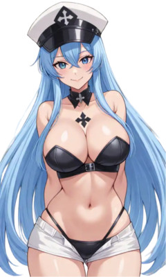 Pegatina «Akame ga Kill - Esdeath Waifu ! » de ShindouArt | Redbubble