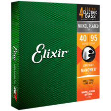 Elixir NANOWEB Nickel Bass   14002 Super Ligh...