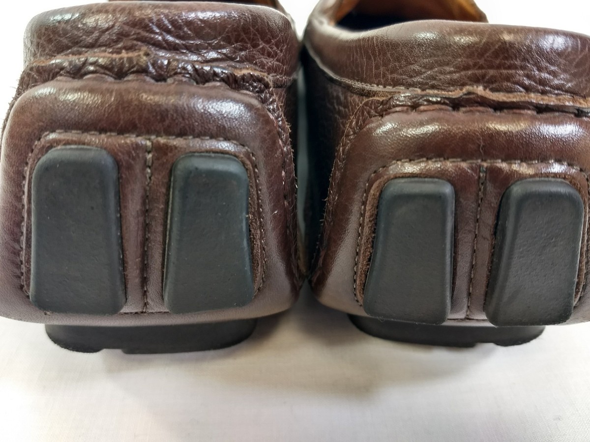 Mercanti Fiorentini Relax Brown Leather Driving Moccasins  display picture 3