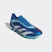 adidas Predator Accuracy.1 Low HG/AG Soccer Cleats Royal Blue IE9428 Width E NEW