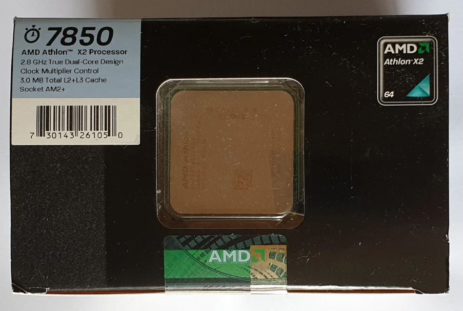 *RARE SEALED* AMD Athlon X2 7850 Dual Core Processor 2.8 GHz, Socket AM2 95W CPU - Image 2 of 4