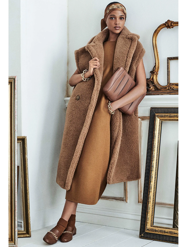 Max Mara Double-breasted ALCE Teddy 
