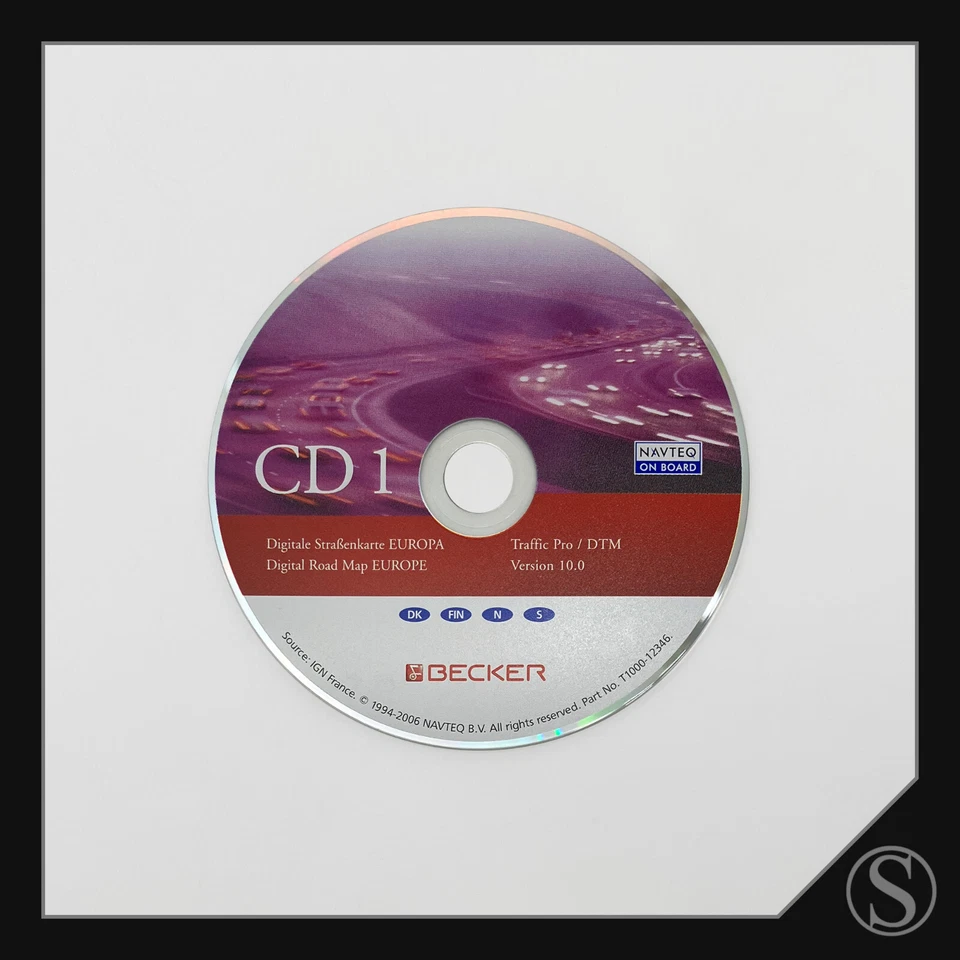 Becker Traffic Pro / DTM 10.0 T1000-15613 Navigationssoftware - Image 2 of 4