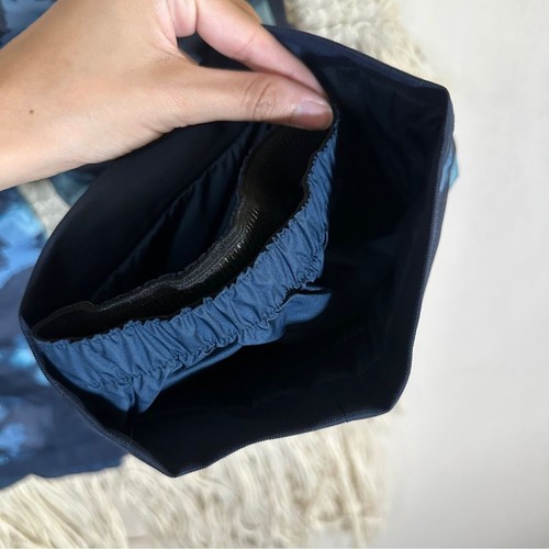 PATAGONIA girls' stone blue camo Snowbelle snow pants M NEW - Picture 5 of 9