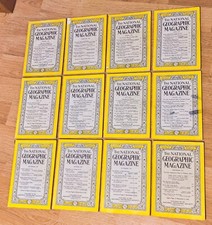 National Geographic Magazines 1910-1983 Vintage Print Ads; YOU PICK Issues! WOW!