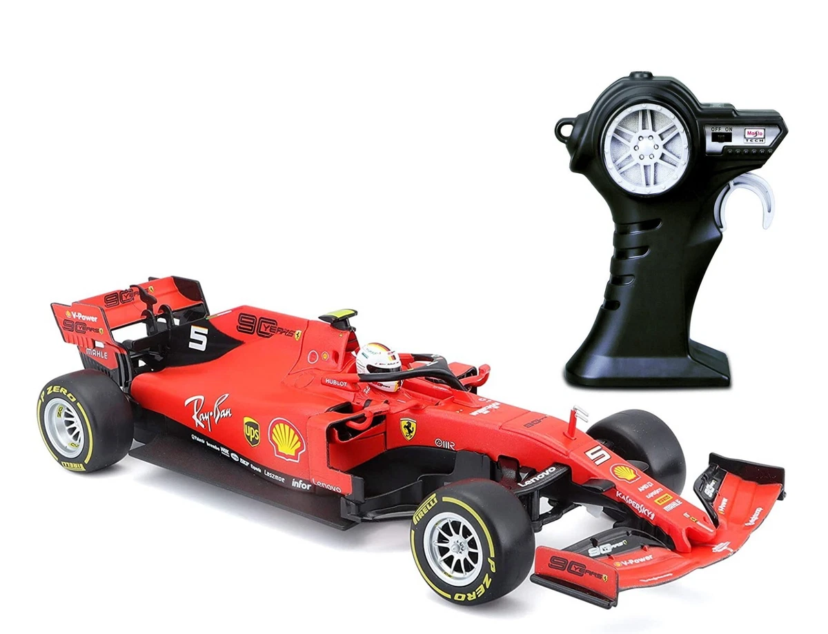 2.4Ghz Radio Control 1/24 F1 Ferrari SF90 2019 #5 Sebastian Vettel RC Car  RTR