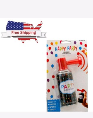 PARTY AIR HORN Hand Held DOG TRAINING BOAT SPORTS LOUD BLAST Security Safety .81