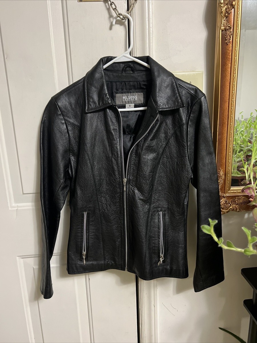 1990s Vintage Wilson's Leather Maxima Jacket - Size Small | eBay