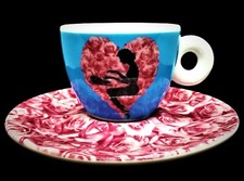 Tazza e piattino espresso Illy Art Collection 2009 Pedro Almodóvar