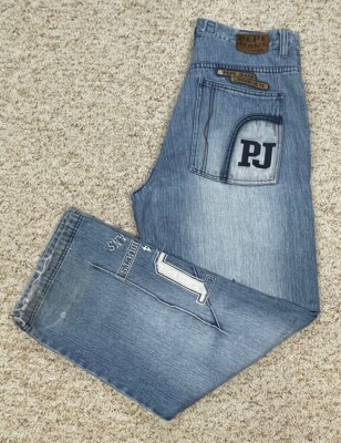 Pepe Jeans 36x34 UK 73 Blue London Denim Hip Hop Baggy Wide Leg | eBay