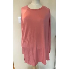 Time And Tru Super Soft Tunic Pink Top Size XXL NWT