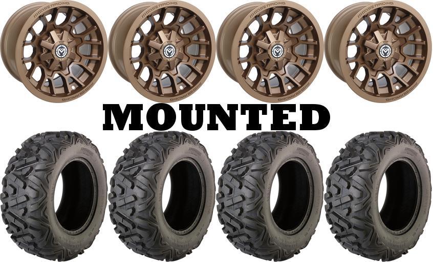 Moose Switchback Tire & Bronze Wheel Kit 24x8-12 H700-image