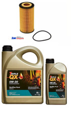 For Volvo XC60 XC70 S60 S80 2.4 D5 Oil Filter And 6LT 0w30 Oil Service Kit