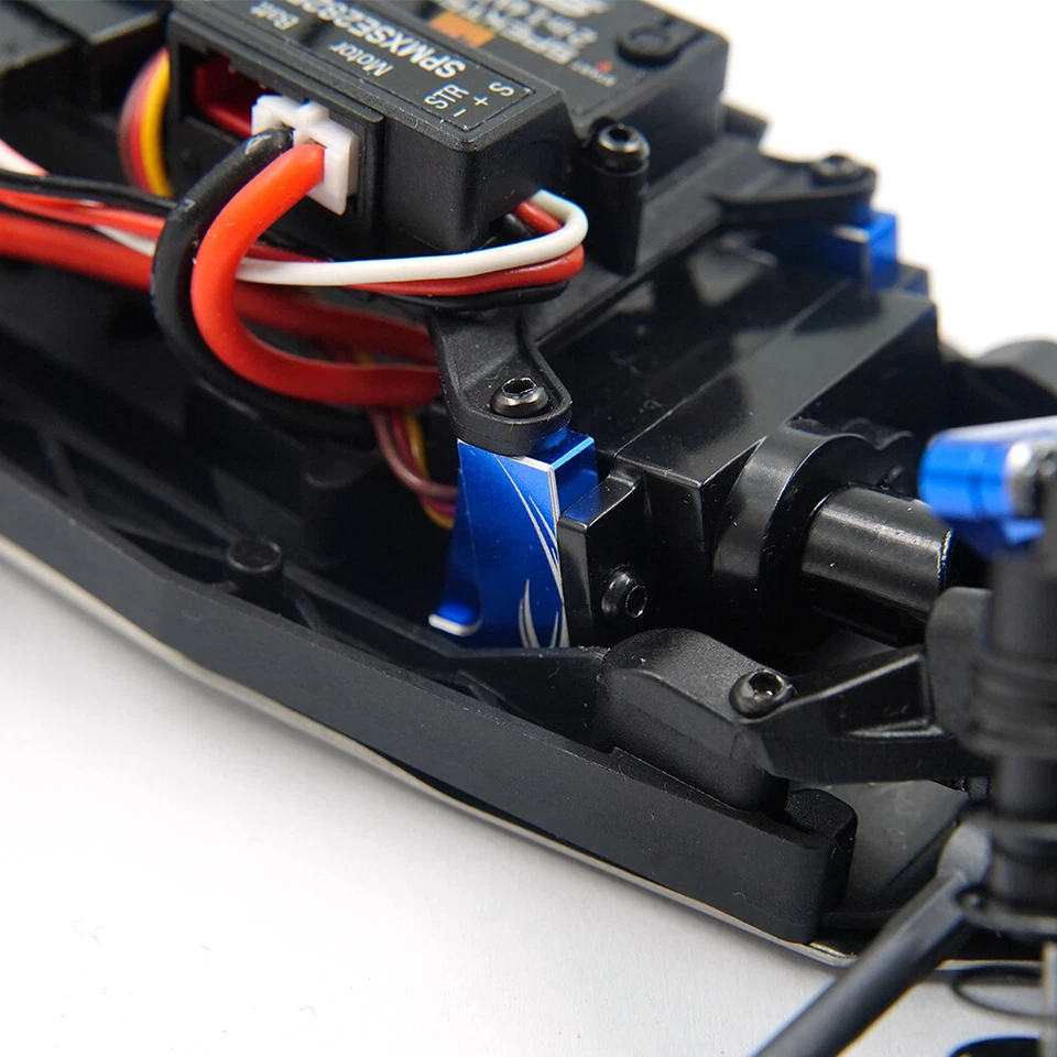 Yeah Racing LSMB-S01BK Alum Essential Conversion Kit Black for Losi 1/24 Micro-B - Image 2 of 4