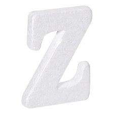 Foam Letters Z Letter EPS White Polystyrene Letter Foam 100mm/4 Inch