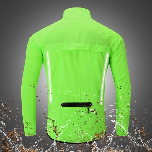 Ultralight Reflective Cycling Jacket Windproof Jerseys Mountain Bike MTB Jackets - Picture 4 of 17