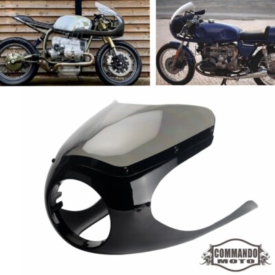 Retro Half Fairing For Suzuki BMW R80 R100 R60 Honda CB Yamaha XS650 Cafe Racer