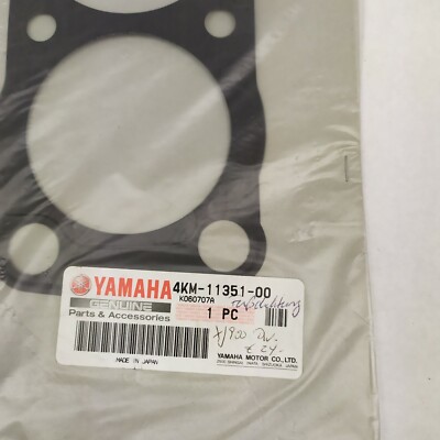 Yamaha Gasket 4KM-11351-00 GASKET, CYLINDER #1233 | eBay