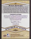 2009 UD Baseball Spectrum Of Stars #BT SIGNED Brutus Beefcake Pro Wrestler C8172 — photo 2