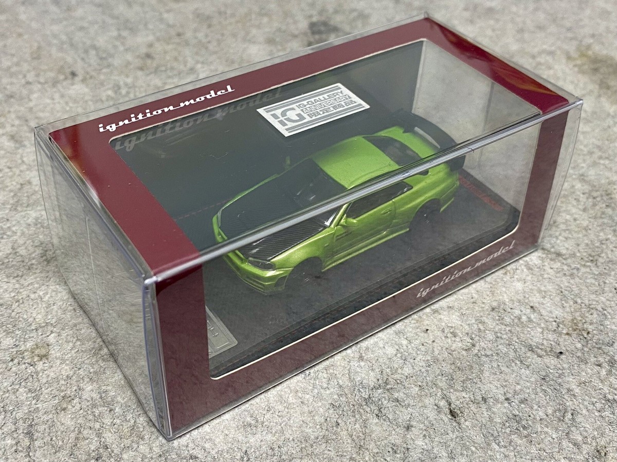 IG Nissan Skyline Nismo R34 GT-R Z-tune Green Metallic IG2126 1/64