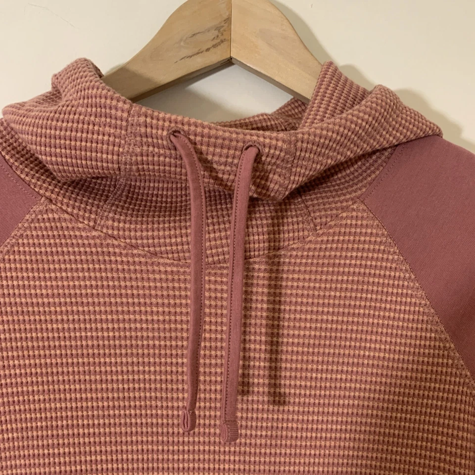 Columbia Pullover Top Womens Large Pink Peach Thermal Athleisure Hiking Stretch - Image 2 of 4