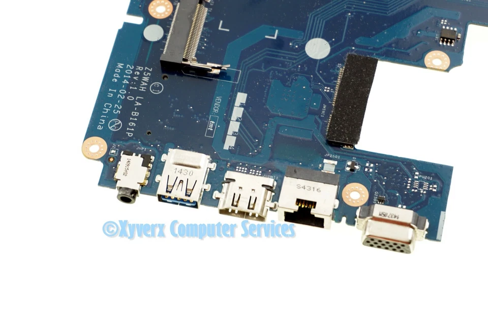 NB.ML811.002 LA-B161P OEM ACER MOTHERBOARD I3-4030U E5-571-35LV Z5WAH (AF510) - Image 3 of 4