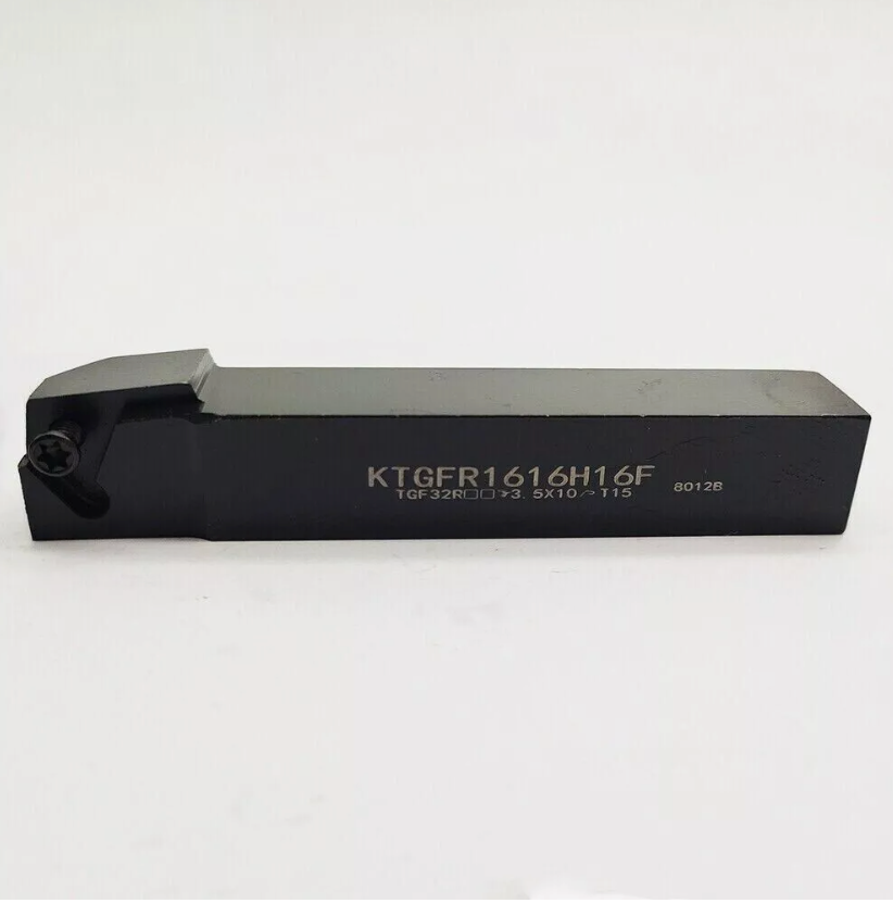KTGFR 1616H16F 16x100mm External Turning Tool for Shallow Slot Grooving and Cutting  