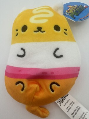 Cats VS Pickles Benny #517 Food Squad Bean Bag Plush Fuchsia Wave
