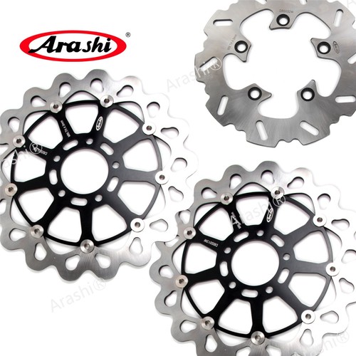 Rotor de disco de freno delantero y trasero para Suzuki GSXR750 1996-2003 GSXR600 1997-2003 K1 - Imagen 2 de 14