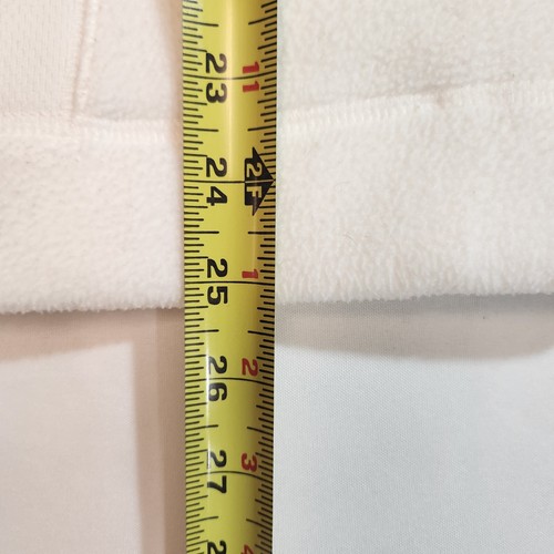 Izod PerformX Fleece Full Zip Womens Coat Jacket White Size Large - Picture 16 of 22