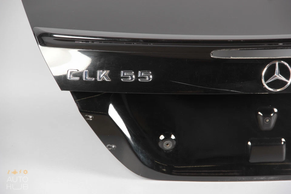 03-09 Mercedes W209 CLK55 AMG CLK500 CLK350 cupé tapa maletero carcasa negra OEM Foto 2 de 4