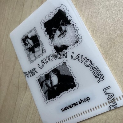 BTS V Taehyung LAYOVER Weverse Bonus L Halter Yeongtan