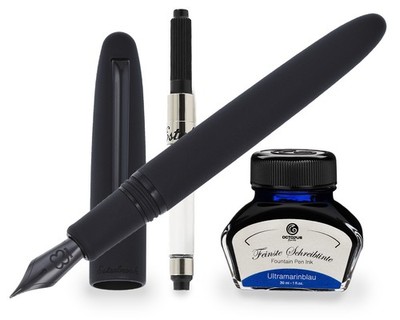 Esterbrook Estie Raven Black Füllhalter mit 30ml Tinte 