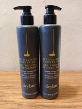 LOT 2 Drybar  Revitalizing Shower Gel Gently Cleanses  12.17oz Each New