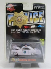 Racing Champions Police USA #81 1966 Chevy Nova Berkeley CA Police Car