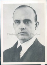 1940 Photo Press Dr Glenn Frank President University WI Green Leaf Campaign