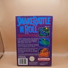 Nintendo Entertainment System Spiel " Snake Rattle N Roll " Nes | Ovp | Pal B