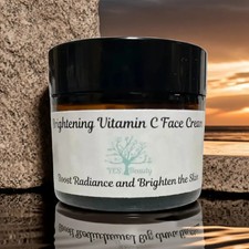 10 Vitamin C Face Cream Brightening with Meadowfoam Oil,  Argan Oil