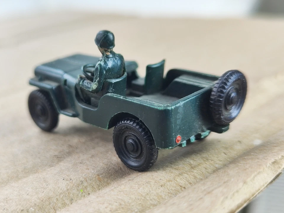 Jeep vintage retrò auto militare 1974, piccoli modelli di auto, Siku V 92 - Immagine 2 di 4