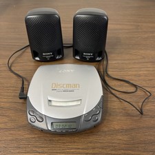 Sony Discman D-191 Handheld CD Player Working...
