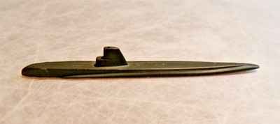 #a687 TRIDENT TA 10035 Modell-Schiff  ''U-BOOT HARDHHEAD'' - 1:1250 - schön