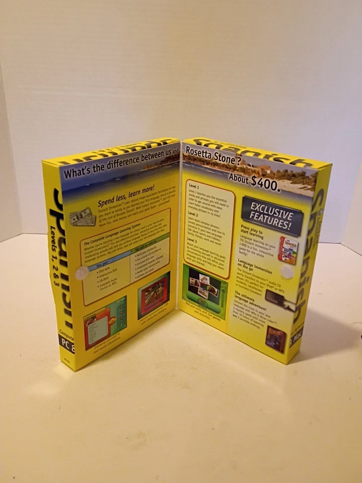 Instant Immersion • Spanish Levels 1, 2 & 3 • PC & MAC Learning Software - Image 2 of 4