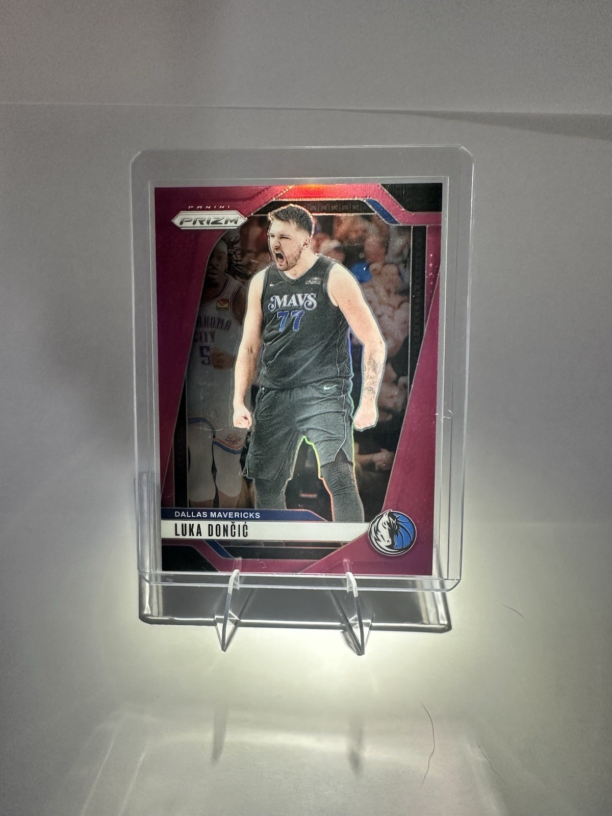 2024-25 Panini Prizm Luka Doncic 229/249 Pink Prizm #89
