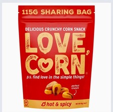 6X 115G * Love Corn Habanero High Protein Snack Nothing Artificial BB30/04/26 💪
