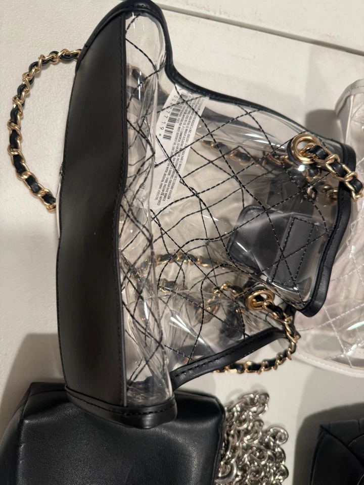 Lote de 4 Bandolera de Hombro Transparente Forever 21 Foto 4 de 4