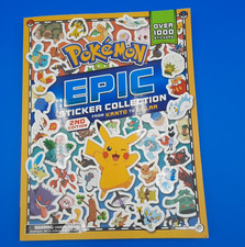 Pok mon Epic Sticker Collection 2nd Edition: From Kanto to Galar - paperback
