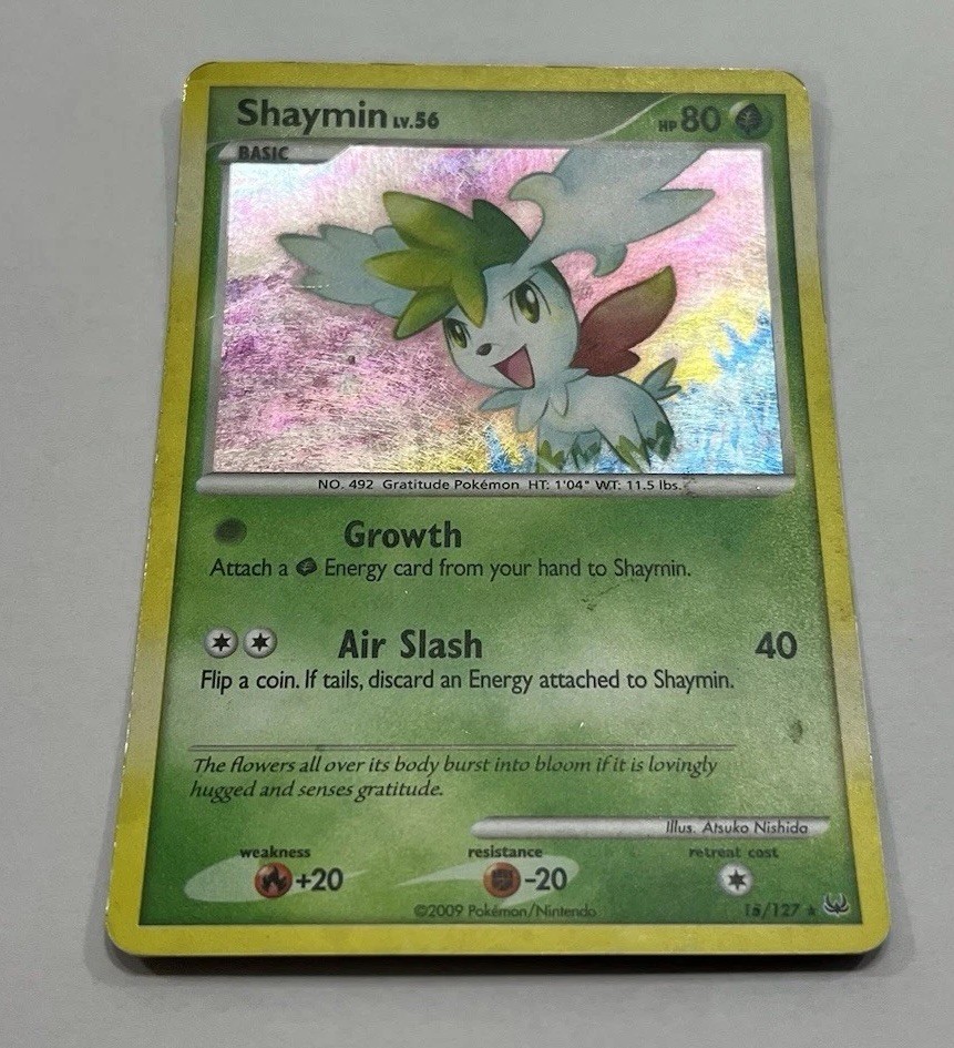 Pokémon TCG Shaymin Platinum 15/127 Holo Rare