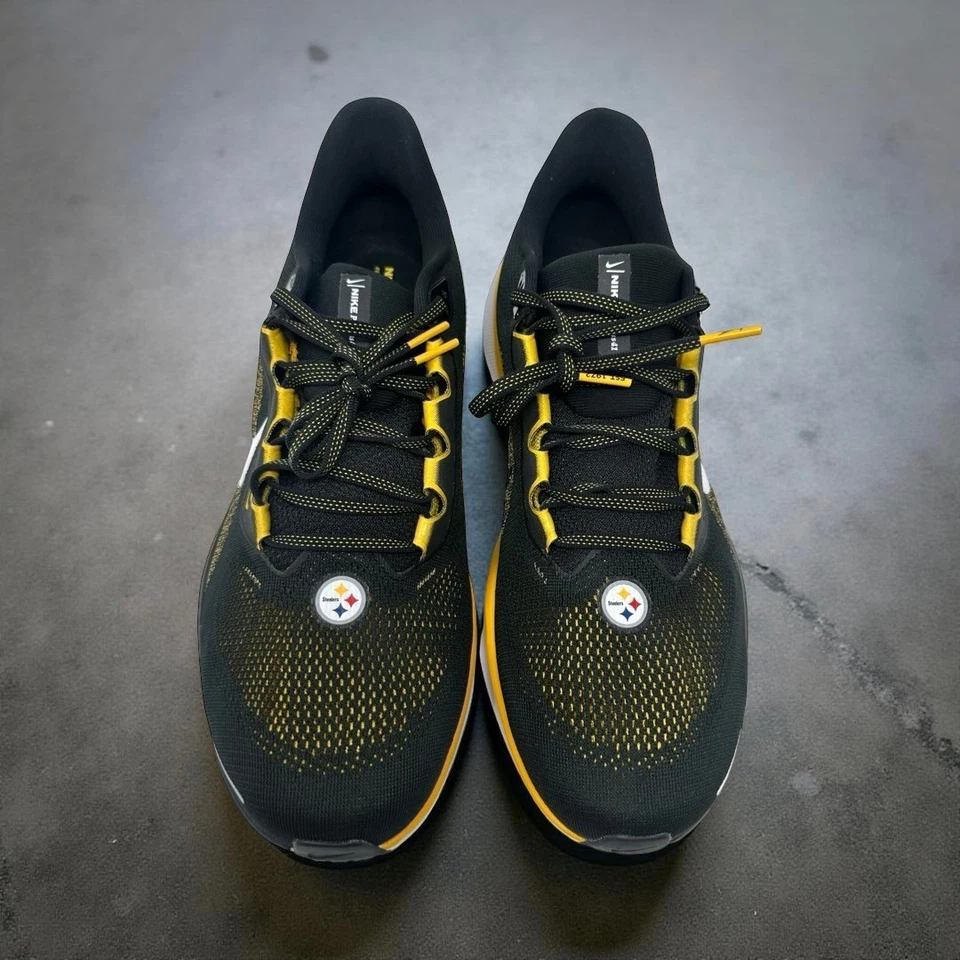 Nike Air Zoom Pegasus 39 Pittsburgh Steelers Zapatos para Correr Tenis para Hombres 13 Foto 4 de 4