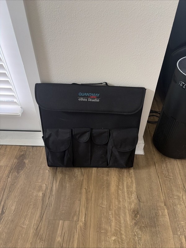 Sunpak Lightbox Portable Photo Studio with Lights, Reversible Backdrop
